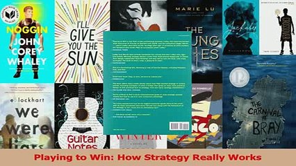 Download  Playing to Win How Strategy Really Works Ebook Online