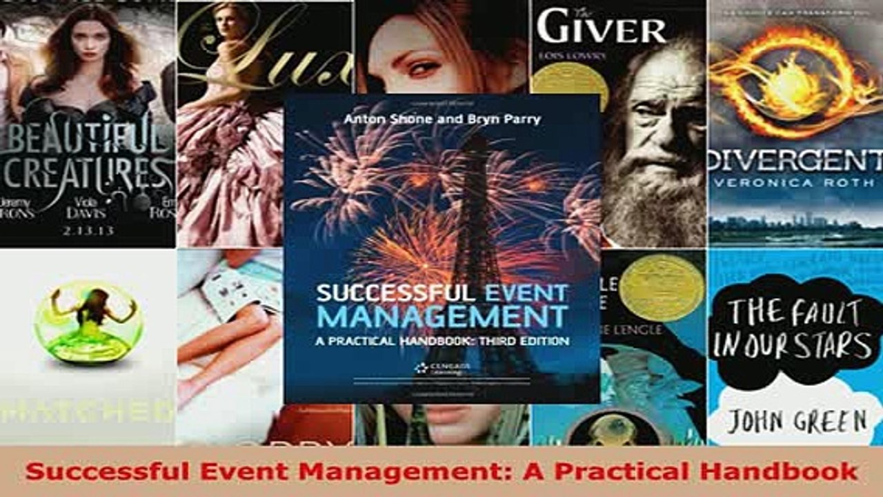 PDF  Successful Event Management A Practical Handbook Read Online