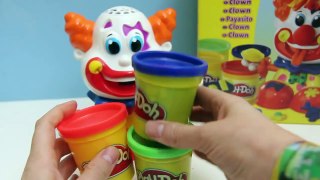 Play Doh Clown toy Playset Playdough Funny Clown Play Doh Plasticine