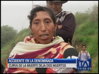 Fatal accidente en la “curva de la muerte” deja dos muertos