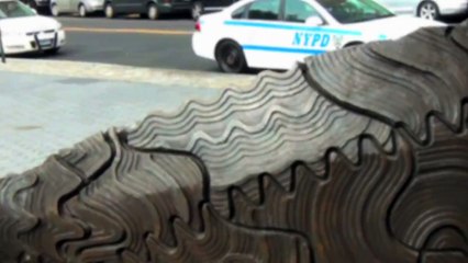 UFO SIGHTING IN SUNBURST NEW YORK CITY SKYLINE APRIL 2014