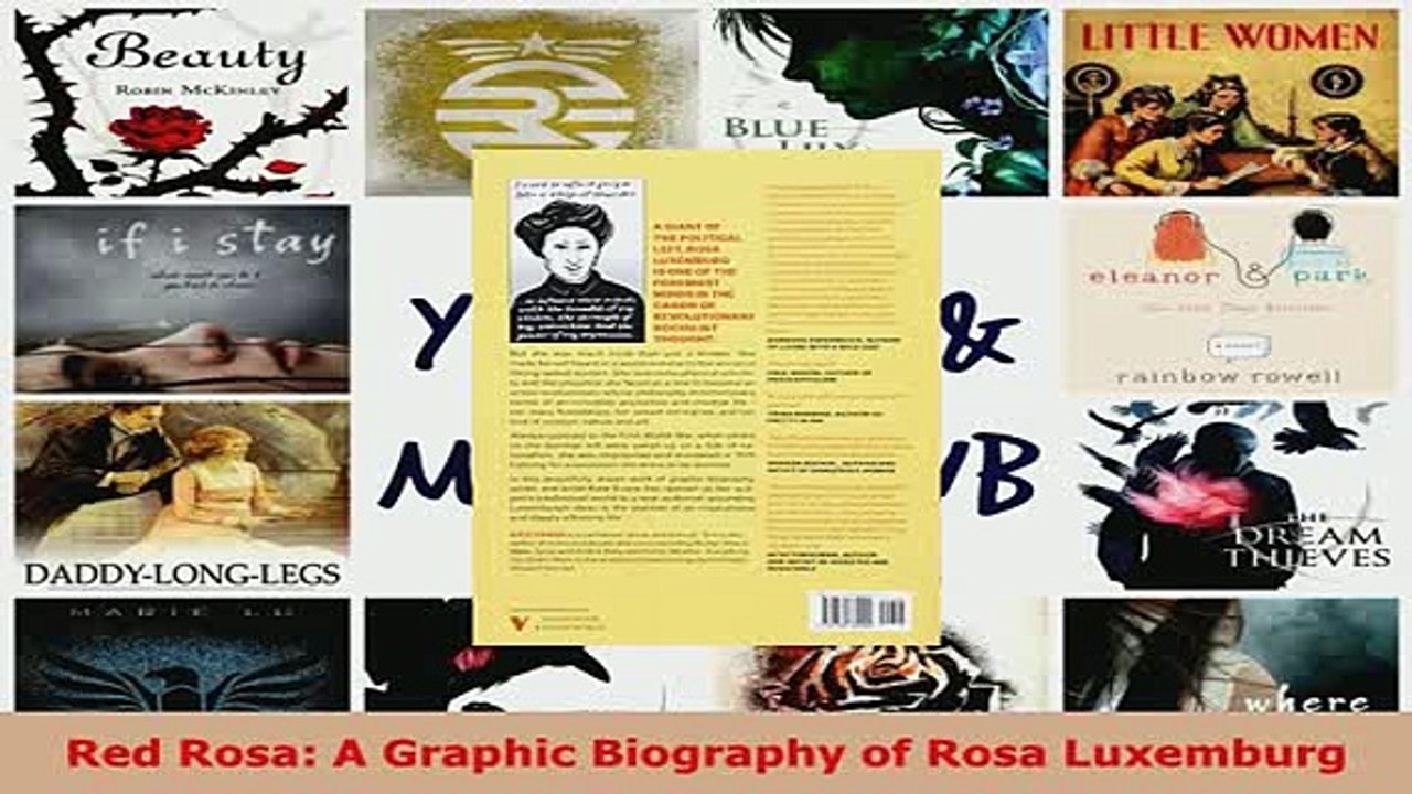 Download  Red Rosa A Graphic Biography of Rosa Luxemburg  EBook
