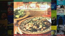 Read  Month of Meals Vegetarian Pleasures  Full EBook
