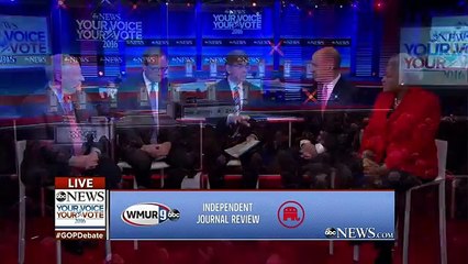 Republican Debate 2016  GOP New Hampshire Debate on ABC News [FULL 1st Hour] 5