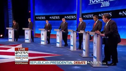 Republican Debate 2016  GOP New Hampshire Debate on ABC News [FULL 1st Hour] 28