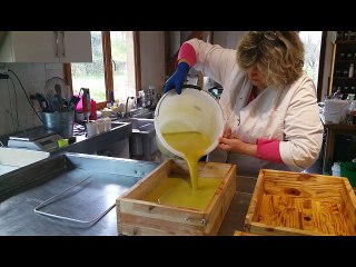 Fabrication de savon à Bourgnac en Dordogne
