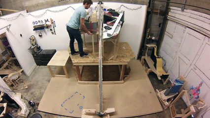 Marble Mountain, a themed marble machine