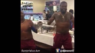 Dywane Bravo & Chris Gayle Funny Dance After Beating India In Semi-Final Twenty20 world cup 2016