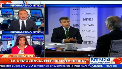 "Es una herida a la democracia de Perú": Julio Guzmán a NTN24 tras su exclusión como candidato presidencial