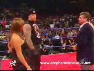 Undertaker Steph Brock Lesnar Vince Segment