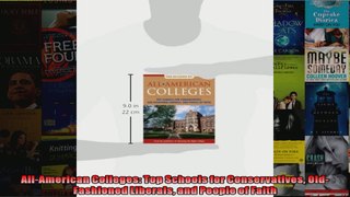 AllAmerican Colleges Top Schools for Conservatives OldFashioned Liberals and People of