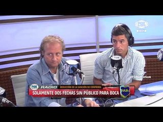 Solamente dos fechas sin público para Boca