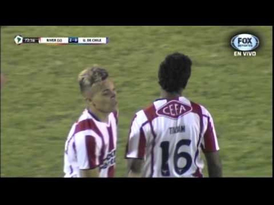 GOL: River (U) 2-0 U. de Chile