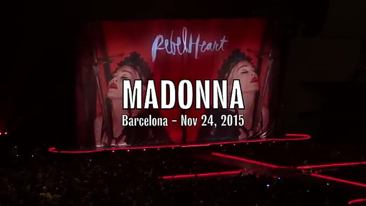 Madonna Rebel Heart Tour Live from Barcelona 1