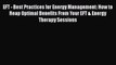Download EFT - Best Practices for Energy Management: How to Reap Optimal Benefits From Your