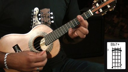 Diney - Vrau (como tocar - aula de cavaquinho)