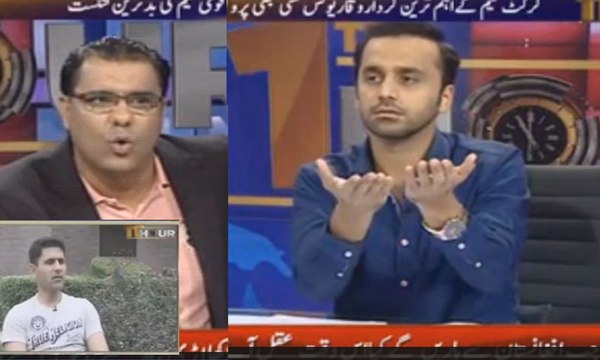 Reply of Waqar Younis to Abdul Razzaq in Waseem Badami Show