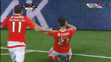 Pizzi Goal HD - Benfica 3-0 Braga - 01-04-2016
