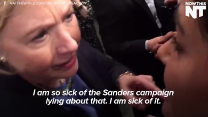 Hillary Clinton Is Sick Of Being Asked About Donations From Fossil Fuel Companies