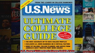 US News Ultimate College Guide 2011