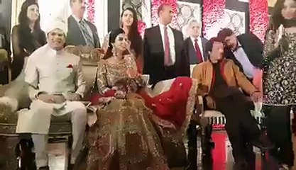 Imran khan in wedding ceremony