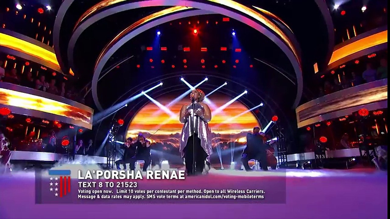 La Porsha Renae - Top 3 Revealed   Hello  - AMERICAN IDOL