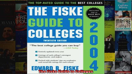 The Fiske Guide to Colleges