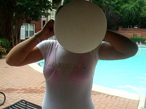 Haley Inhaling Helium haha