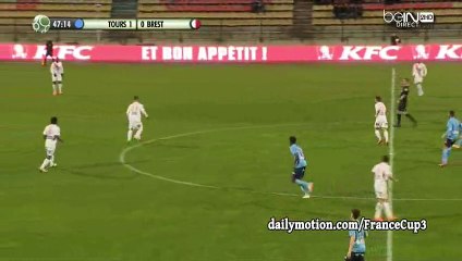 All Goals HD - Tours 2-1 Brest - 01-04-2016