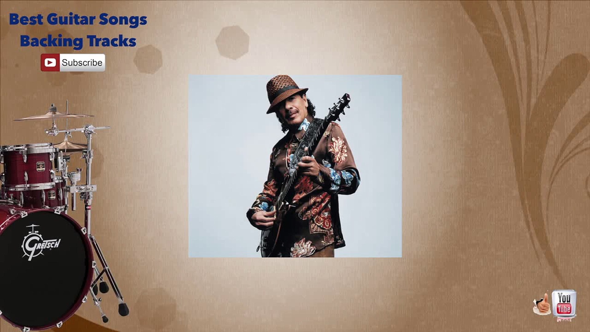 Blues Latino - Carlos Santana Drums Backing Track - Vídeo Dailymotion