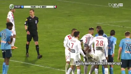 Cristian Battocchio Goal HD - Tours 1-1 Brest - 01-04-2016