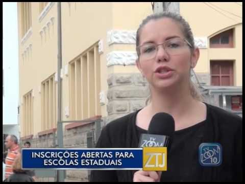 27-10-2015 - MATRÍCULAS DAS ESCOLAS ESTADUAIS - ZOOM TV JORNAL