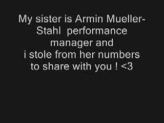 Télécharger la video: Armin Mueller-Stahl NUMBER