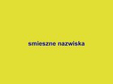 smieszne nazwiska