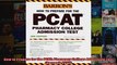 How to Prepare for the PCAT Pharmacy College Admission Test Barrons PCAT