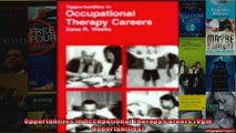 Opportunities in Occupational Therapy Careers Vgm Opportunities
