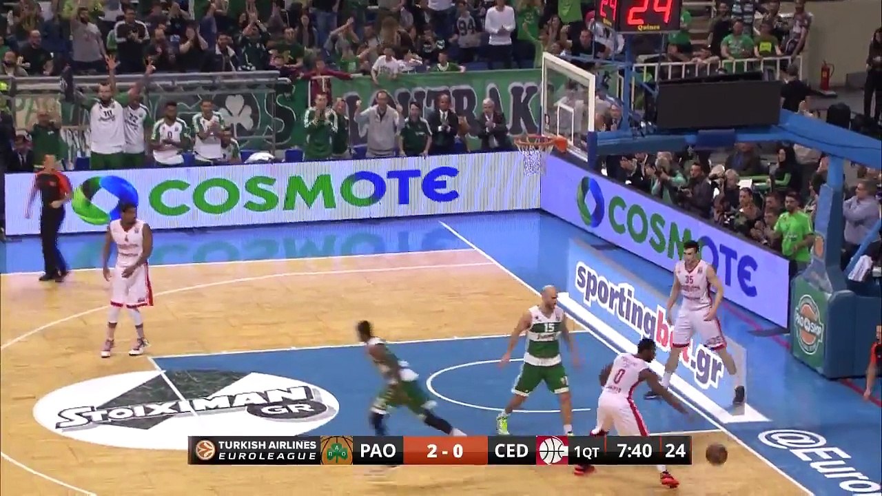 Highlights: Panathinaikos Athens-Cedevita Zagreb