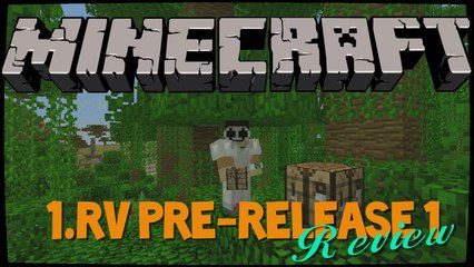 Minecraft 1.RV Pre-Release 1 Review [Deutsch/German]