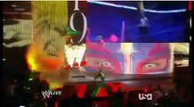 Rey Mysterio Returns 2012 Raw - Attacks Alberto Del Rio.