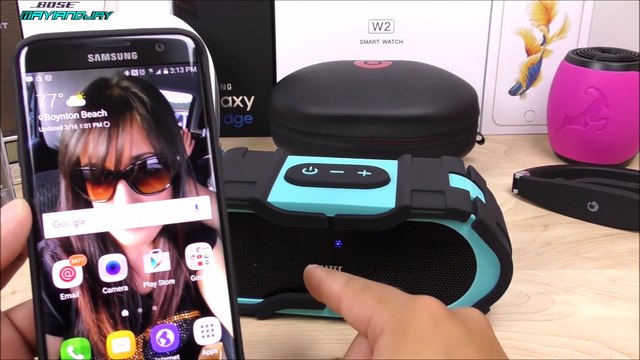 Altec Lansing Boomjacket - Best Outdoor Bluetooth Speaker - NFC - Power Bank - Waterproof!