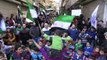 Dozens rally against Assad after Friday prayer in Aleppo
