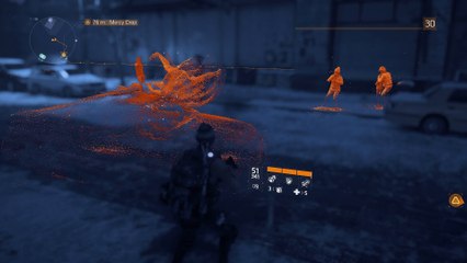 The Division -ECHO Cheryl Patterson Hits Billy Jackson with Patrol Vehicle Flashback Sequence PS4