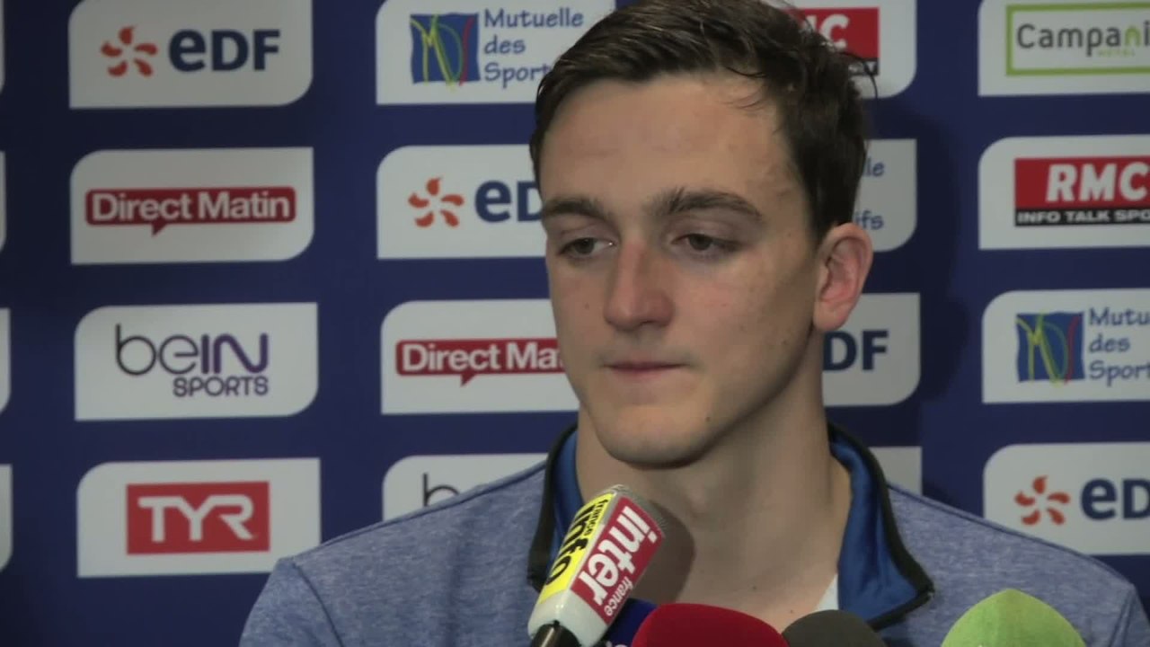 Natation - ChF (H) - 100m NL : Mignon «Ça m'a vraiment surpris !»