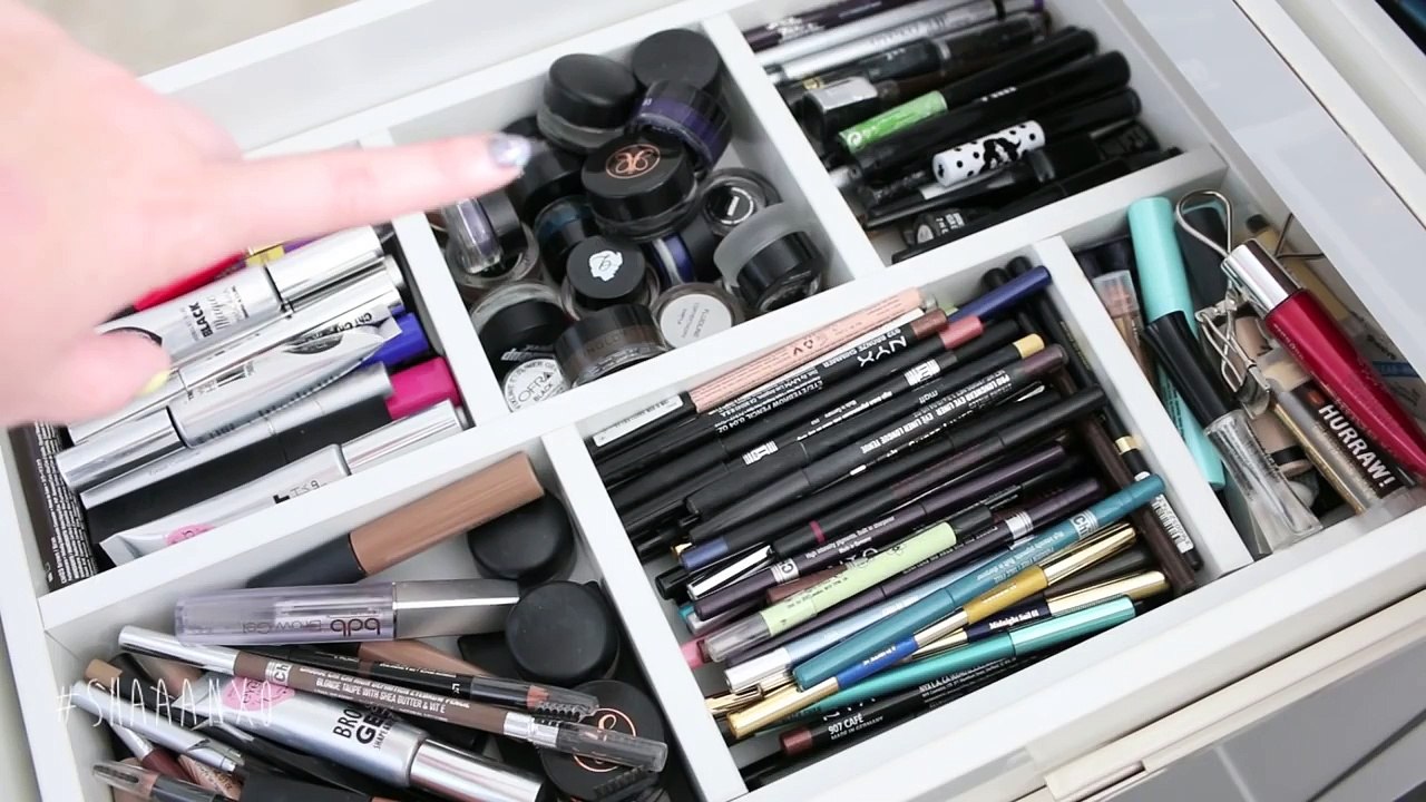 Makeup Collection & Storage ♡ Shaaanxo 2014
