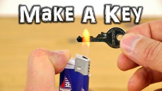 How To make a Key at home -Emergency Spare Key