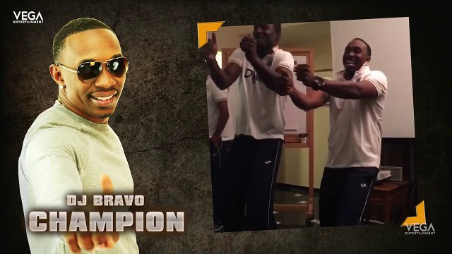 West Indies Captain Darren Sammy & Dwayne Bravo Dance On Dj Bravo Champion Song