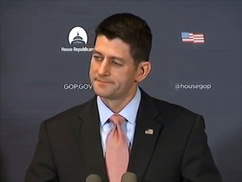 Paul Ryan says no way the house is flipping.