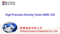 High precision density tester MH-124S - small glass