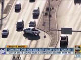 Concerns over how wild east Valley chase handled