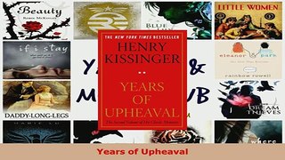 Download  Years of Upheaval Free Books